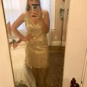 Studio I Gold Party Dress